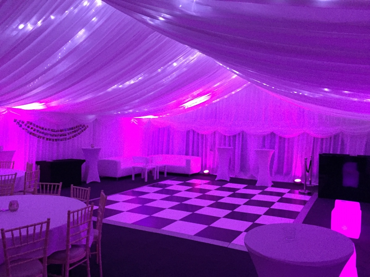 Coloured 9mx 15m Marquee 4