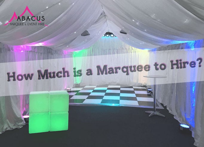 how much is it to hire a marquee?