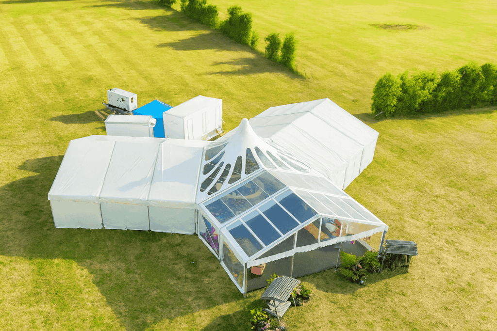 Tri Cone Marquee Hire