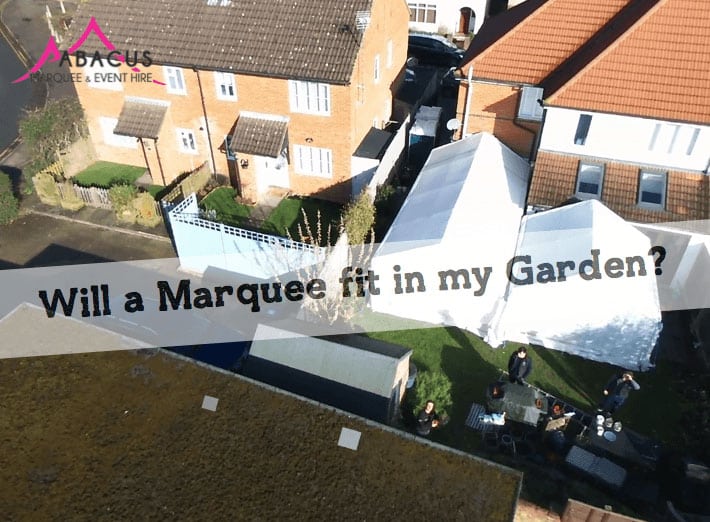Will a Marquee fit in my garden? 27 Will a Marquee fit in my Garden?