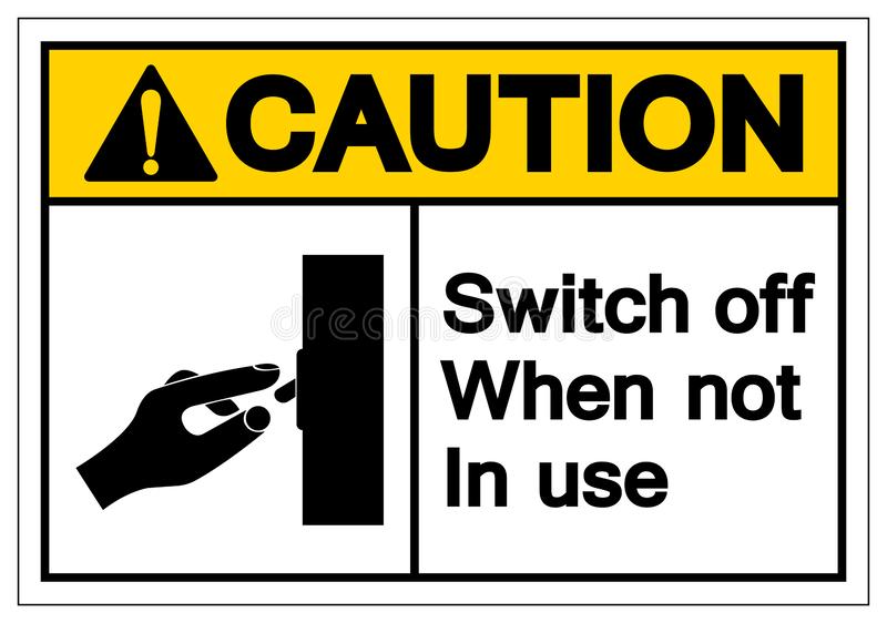 How to Operate The Diesel Heater 3 caution switch off not use symbol sign vector illustration isolated white background label eps caution switch off 159873744